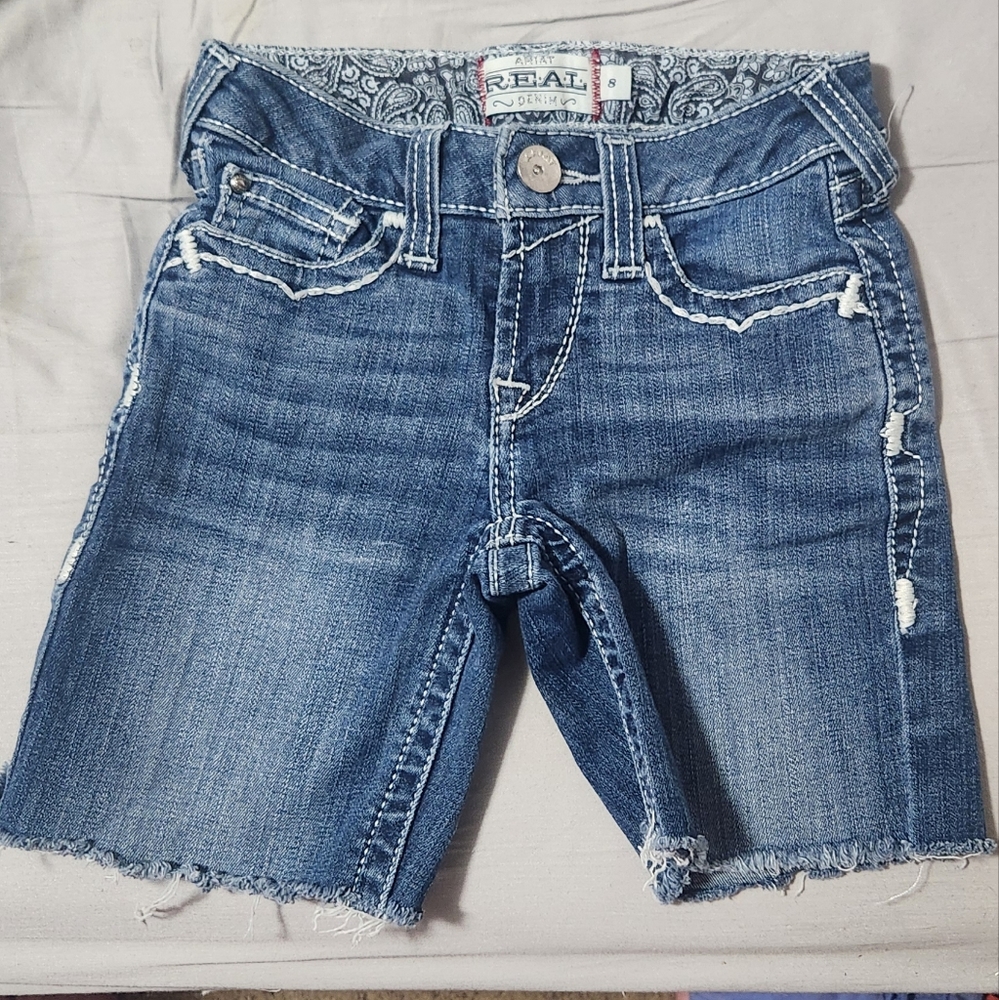 Kids Denim Shorts - Blue